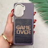 قاب گوشی Poco X7 Pro شیائومی فانتزی اسپرت HARD لنز سیلور طرح GAME OVER کد 156710