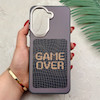 قاب گوشی Redmi A5 - Poco C71 شیائومی فانتزی اسپرت HARD لنز سیلور طرح GAME OVER کد 156732