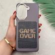 قاب گوشی Redmi A5 - Poco C71 شیائومی فانتزی اسپرت HARD لنز سیلور طرح GAME OVER کد 156732