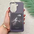 قاب گوشی Redmi A5 - Poco C71 شیائومی فانتزی اسپرت HARD لنز سیلور طرح The North Face کد 156733