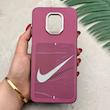 قاب گوشی Redmi Note 9S - Redmi Note 9 Pro شیائومی فانتزی اسپرت HARD لنز سیلور طرح NIKE کد 156757