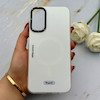 قاب گوشی Galaxy A14 سامسونگ طرح مگ سیف ایربگ دار دور مات سفید کد 155940