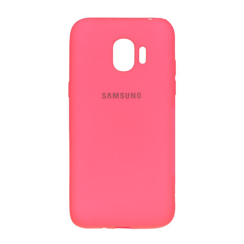 قاب گوشی Galaxy J2 Pro سامسونگ طرح سیلیکونی ژله ای TPU صورتی فانتزی کد 99106