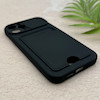 قاب گوشی iPhone 12 Pro آیفون HARD سخت جاکارتی دار محافظ لنز دار کشویی مشکی کد 156281