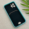 قاب گوشی iPhone 12 Pro آیفون HARD سخت جاکارتی دار محافظ لنز دار کشویی سبزآبی کد 156282
