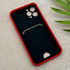 قاب گوشی iPhone 12 Pro آیفون HARD سخت جاکارتی دار محافظ لنز دار کشویی قرمز کد 156283