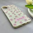 قاب گوشی Galaxy A07 سامسونگ فانتزی اکلیلی HARD PC لاکچری طرح پاپیون کرم کد 157974