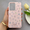 قاب گوشی Galaxy A36 سامسونگ فانتزی اکلیلی HARD PC لاکچری طرح پروانه صورتی کد 157995