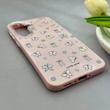 قاب گوشی Galaxy A37 سامسونگ فانتزی اکلیلی HARD PC لاکچری طرح پروانه صورتی کد 158008