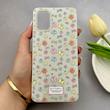 قاب گوشی Galaxy A51 سامسونگ فانتزی اکلیلی HARD PC لاکچری طرح پروانه کرم کد 158013