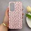 قاب گوشی Galaxy A55 سامسونگ فانتزی اکلیلی HARD PC لاکچری طرح پاپیون صورتی کد 158030