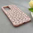 قاب گوشی Galaxy A56 سامسونگ فانتزی اکلیلی HARD PC لاکچری طرح پاپیون صورتی کد 158031