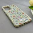 قاب گوشی Galaxy A56 سامسونگ فانتزی اکلیلی HARD PC لاکچری طرح پروانه کرم کد 158036