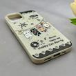 قاب گوشی iPhone 13 - iPhone 14 آیفون فانتزی اکلیلی HARD PC لاکچری طرح گربه کرم کد 158088
