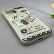 قاب گوشی iPhone 13 Pro Max آیفون فانتزی اکلیلی HARD PC لاکچری طرح گربه کرم کد 158098
