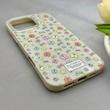 قاب گوشی iPhone 16 Pro Max آیفون فانتزی اکلیلی HARD PC لاکچری طرح پروانه کرم کد 158105