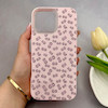 قاب گوشی iPhone 16 Pro Max آیفون فانتزی اکلیلی HARD PC لاکچری طرح پاپیون صورتی کد 158109