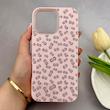 قاب گوشی iPhone 16 Pro Max آیفون فانتزی اکلیلی HARD PC لاکچری طرح پاپیون صورتی کد 158109