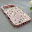 قاب گوشی iPhone 17 Pro آیفون فانتزی اکلیلی HARD PC لاکچری طرح پروانه صورتی کد 158124