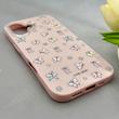 قاب گوشی iPhone 17 آیفون فانتزی اکلیلی HARD PC لاکچری طرح پروانه صورتی کد 158127
