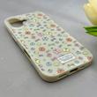 قاب گوشی iPhone 17 آیفون فانتزی اکلیلی HARD PC لاکچری طرح پروانه کرم کد 158131