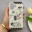 قاب گوشی iPhone 17 آیفون فانتزی اکلیلی HARD PC لاکچری طرح گربه کرم کد 158133