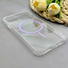 قاب گوشی iPhone 11 Pro Max آیفون اورجینال طلقی شیشه ای شفاف ایربگ دار کپسولی مگ سیف دار Magnetic یاسی کد 155150