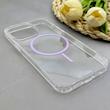 قاب گوشی iPhone 15 Pro Max آیفون اورجینال طلقی شیشه ای شفاف ایربگ دار کپسولی مگ سیف دار Magnetic یاسی کد 155179