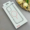 قاب گوشی iPhone 16 Pro آیفون اورجینال طلقی شیشه ای شفاف ایربگ دار کپسولی مگ سیف دار Magnetic صورتی کد 155194