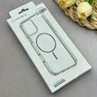 قاب گوشی iPhone 16 Pro آیفون اورجینال طلقی شیشه ای شفاف ایربگ دار کپسولی مگ سیف دار Magnetic یاسی کد 155197