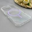 قاب گوشی iPhone 16 Pro آیفون اورجینال طلقی شیشه ای شفاف ایربگ دار کپسولی مگ سیف دار Magnetic یاسی کد 155197