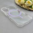 قاب گوشی iPhone 16 آیفون اورجینال طلقی شیشه ای شفاف ایربگ دار کپسولی مگ سیف دار Magnetic یاسی کد 155205