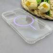 قاب گوشی iPhone 15 آیفون اورجینال طلقی شیشه ای شفاف ایربگ دار کپسولی مگ سیف دار Magnetic یاسی کد 155206
