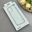قاب گوشی iPhone 17 آیفون اورجینال طلقی شیشه ای شفاف ایربگ دار کپسولی مگ سیف دار Magnetic سفید کد 155217