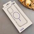 قاب گوشی iPhone 17 Pro Max آیفون اورجینال طلقی شیشه ای شفاف ایربگ دار کپسولی مگ سیف دار Magnetic یاسی کد 155231