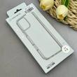 قاب گوشی iPhone 13 - iPhone 14 آیفون اورجینال طلقی شیشه ای شفاف ایربگ دار کپسولی مگ سیف دار Magnetic سفید کد 155235