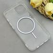 قاب گوشی iPhone 13 - iPhone 14 آیفون اورجینال طلقی شیشه ای شفاف ایربگ دار کپسولی مگ سیف دار Magnetic یاسی کد 155237