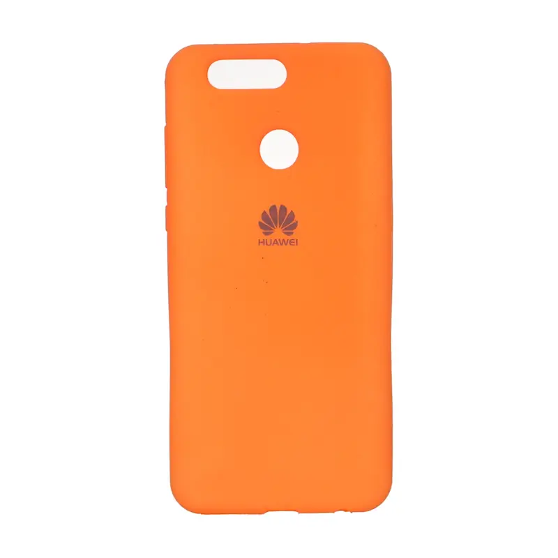 قاب گوشی Huawei Nova 2 Plus هوآوی طرح سیلیکونی ژله ای TPU نارنجی کد 99121