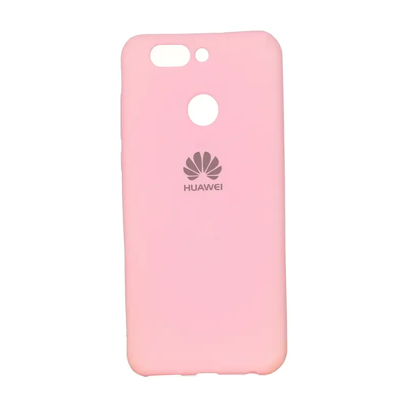 قاب گوشی Huawei Nova 2 Plus هوآوی طرح سیلیکونی ژله ای TPU صورتی کد 99125