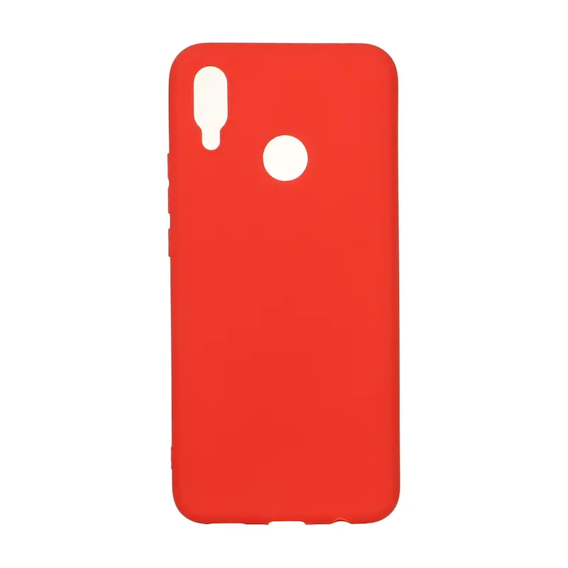 قاب گوشی Huawei Nova 3i هوآوی طرح سیلیکونی ژله ای TPU قرمز کد 99128