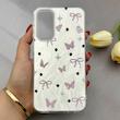 قاب گوشی Galaxy A15 سامسونگ فانتزی سخت Hard لیزری براش IMD طرح پاپیون و پروانه کد 155682