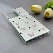 قاب گوشی Galaxy S22 Ultra سامسونگ فانتزی سخت Hard لیزری براش IMD طرح پاپیون و پروانه کد 155719