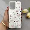 قاب گوشی Redmi 12 - Poco M6 Pro 5G شیائومی فانتزی سخت Hard لیزری براش IMD طرح پاپیون و پروانه کد 155742