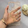 قاب گوشی Galaxy S25 Ultra سامسونگ فول طلقی مگ سیف دار شفاف کریستالی اورجینال AVA شیشه ای نسکافه ای کد 156419