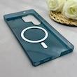 قاب گوشی Galaxy S25 Ultra سامسونگ فول طلقی مگ سیف دار شفاف کریستالی اورجینال AVA شیشه ای سرمه ای کد 156420