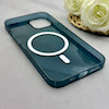 قاب گوشی iPhone 13 - iPhone 14 آیفون فول طلقی مگ سیف دار شفاف کریستالی اورجینال AVA شیشه ای سرمه ای کد 156462