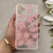 قاب گوشی Galaxy A07 سامسونگ شفاف PC CASE شفاف پشت طلق فانتزی طرح گل کد 157625