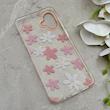 قاب گوشی Galaxy A07 سامسونگ شفاف PC CASE شفاف پشت طلق فانتزی طرح گل کد 157626
