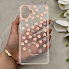 قاب گوشی Galaxy A07 سامسونگ شفاف PC CASE شفاف پشت طلق فانتزی طرح گل کد 157627