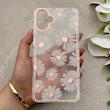 قاب گوشی Galaxy A07 سامسونگ شفاف PC CASE شفاف پشت طلق فانتزی طرح گل کد 157628